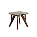 Bijzettafel Quenza small hout bruin