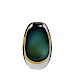 Vaas Calla small glas turquoise amber