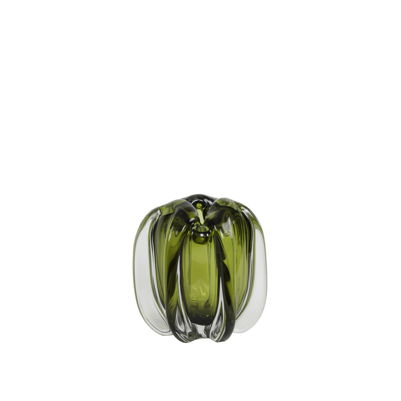 Vaas Murela small glas olijf groen