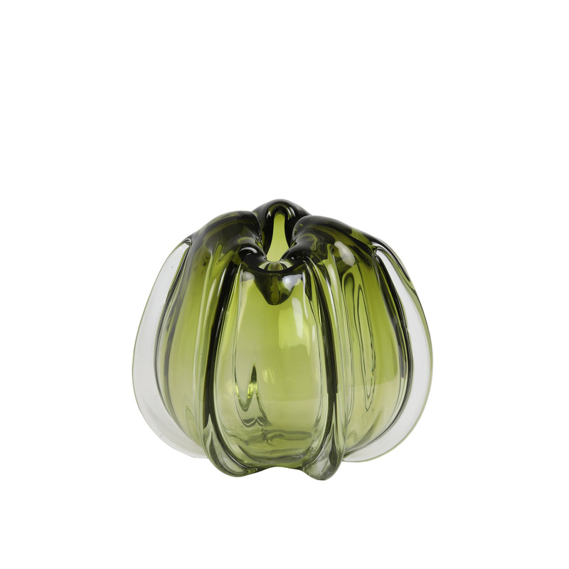 Vaas Murela medium glas olijf groen