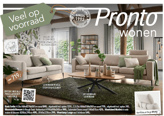 Pronto Wonen folder