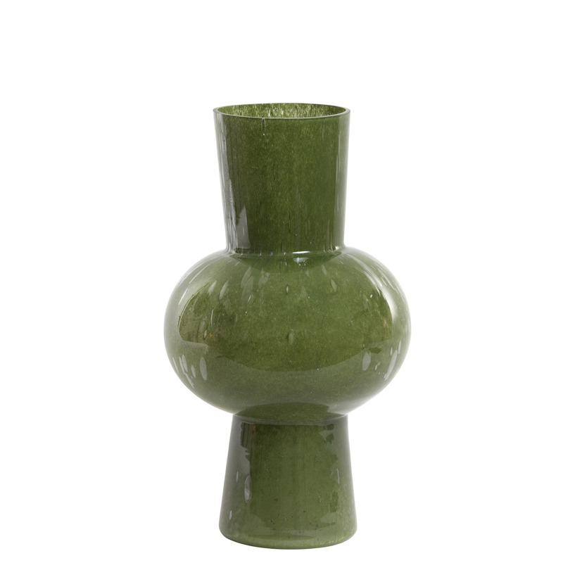 Vaas Halley glas olijf groen