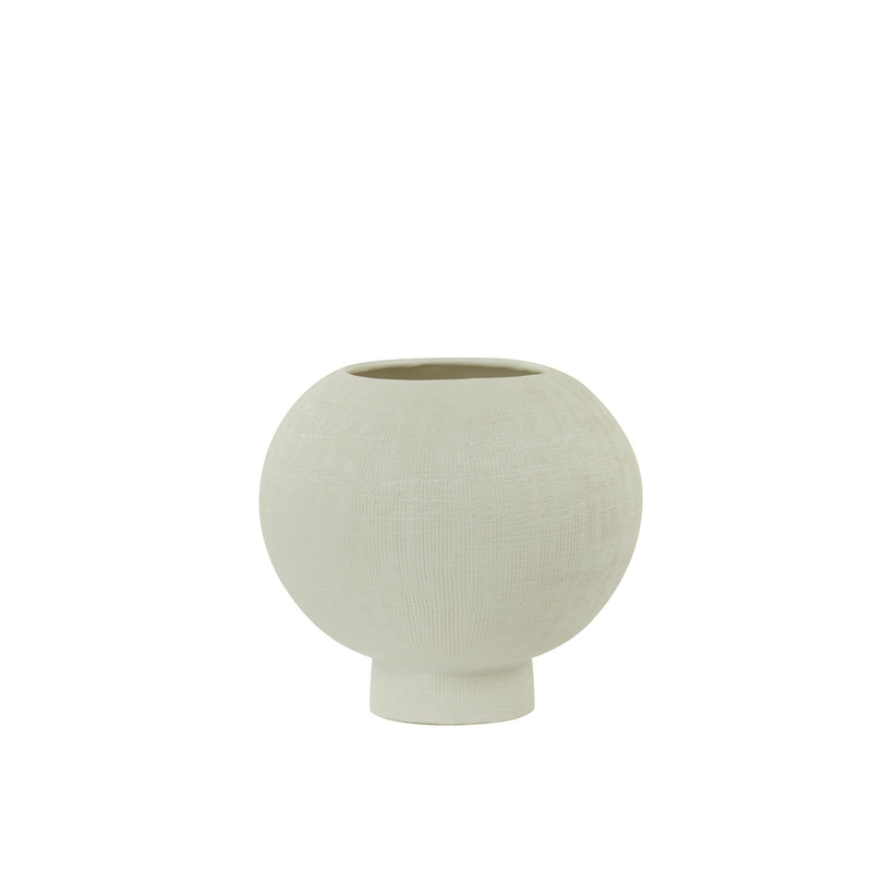 Vaas Maguli small keramiek mat wit