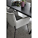 Eettafel Taranto eikenhout zwart 220x100cm