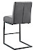 Barkruk Parantino (62 zithoogte) stof grey