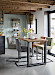 Barkruk Parantino (62 zithoogte) stof grey