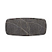 Eettafel Sirione Deens ovaal HPL zebra marmer 225x100cm