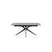 Eettafel Pandoli 50cm uitschuifbaar 180x98cm