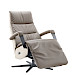 Relaxfauteuil Chanti S beige bruin leer