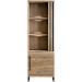 Wandkast Gianta houtstructuur sheesham decor