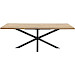 Eettafel Gianta 60cm uitschuifbaar 190x90cm