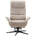 Relaxfauteuil Hintas M beige hout