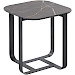 Salontafel Monzunio HPL marmer zwart vierkant 40x40cm