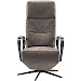 Relaxfauteuil Dock 5 M bruin microleder