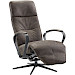 Relaxfauteuil Dock 5 M bruin microleder