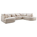 Elementenbank Parosa beige rechts