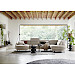 Hoekbank Rigas beige groen memory foam HR zitting rechts