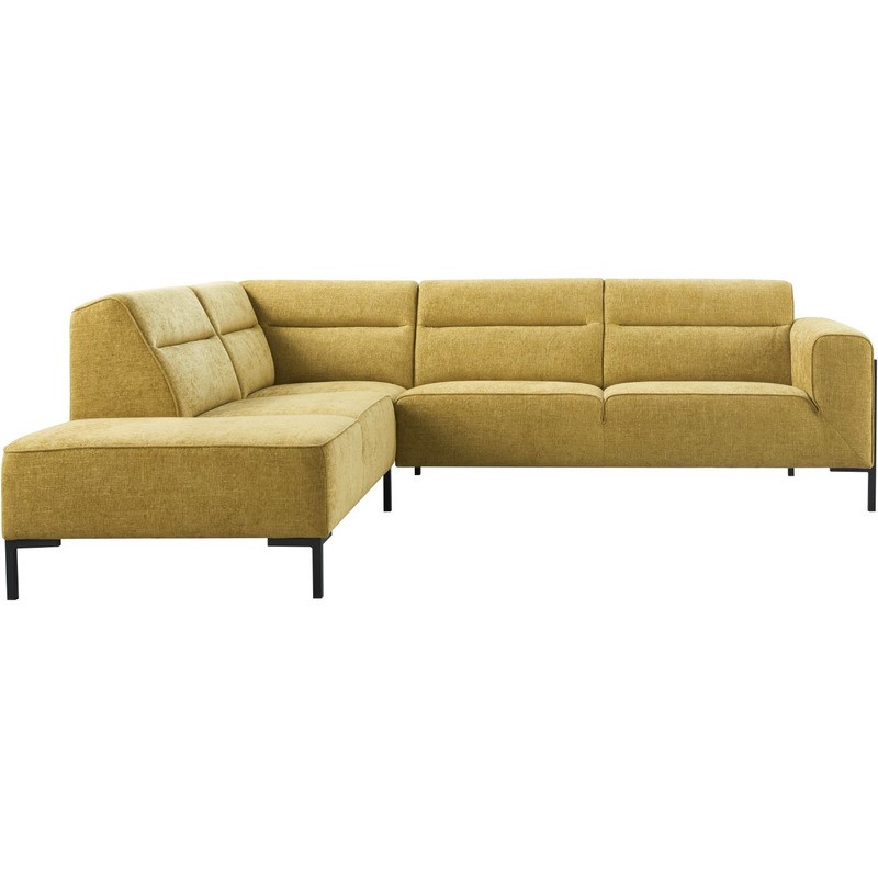 10448389 - Hoekbank Ampara okergeel bonell HR zitting links