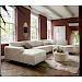Hoekbank Carolina memory HR zitting beige rechts