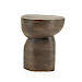 Bijzettafel Cobble bruin