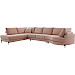 Hoekbank Renato roze links