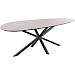 Eettafel Canarias kiezel HPL Aperol 230x110cm