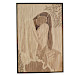 Wanddecoratie Woman Rope bruin