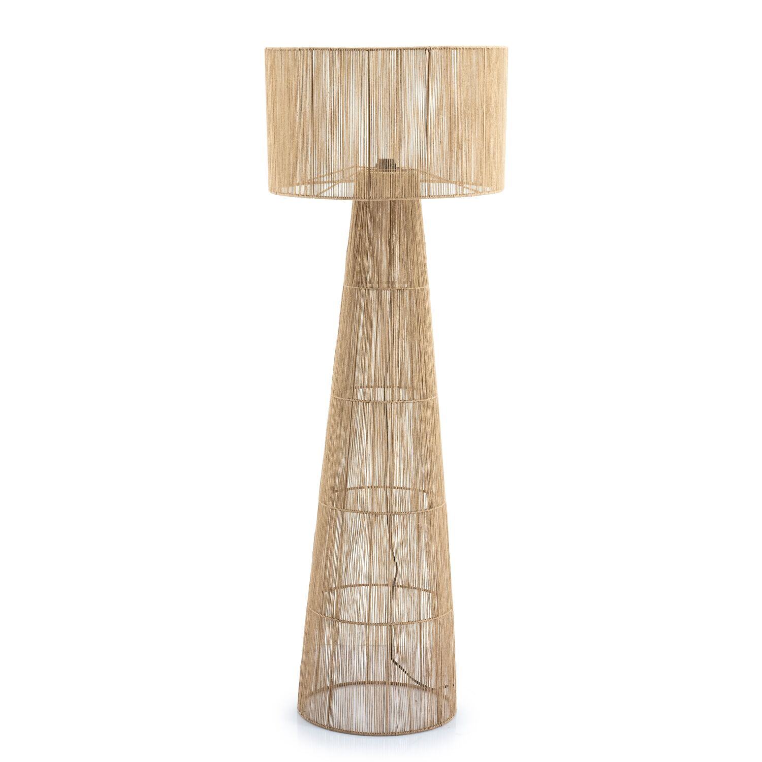 Vloerlamp Oshu zandbeige
