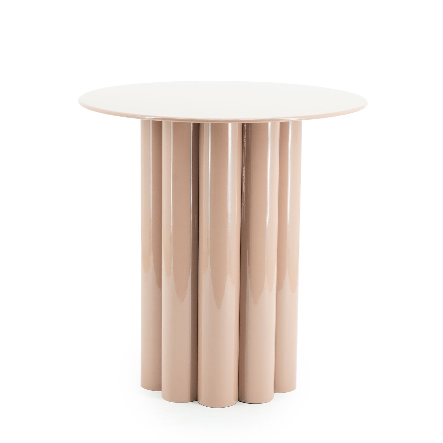 Bijzettafel Olympa oud roze