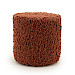 Poef Vista small terracotta