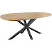Eettafel Troia eivormig 225x120cm