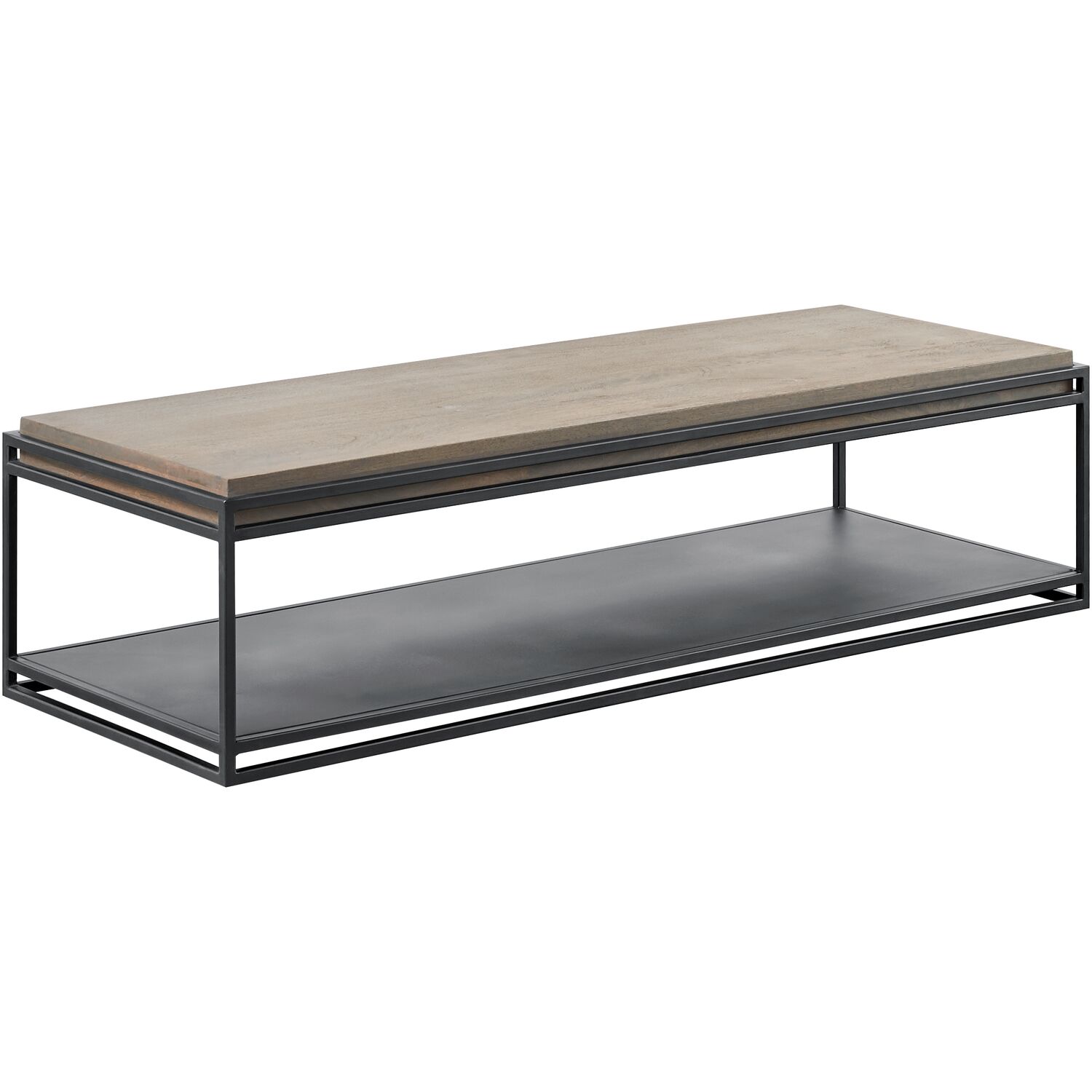 Salontafel Boldara mangohout rechthoek