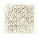 Bordspel Solitaire marmer beige