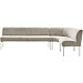 Eetbank Vincentia beige