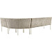 Eetbank Vincentia beige