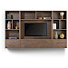 TV-kastenwand Hatonia dark mango