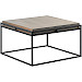 Salontafel Boldara mangohout vierkant 65x65cm