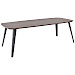 Eettafel Baltara Deens ovaal coffee bruin 240x100cm