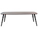 Eettafel Baltara Deens ovaal coffee bruin 240x100cm