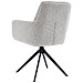 Eetkamerstoel Jasmia beige metaal