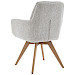 Eetkamerstoel Jasmia beige hout
