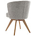 Eetkamerstoel Mandolia taupe hout