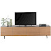 TV-meubel Stonara large houtstructuur marmer