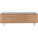 TV-meubel Stonara small houtstructuur marmer
