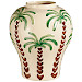 Vaas Paradiso palmboom wit