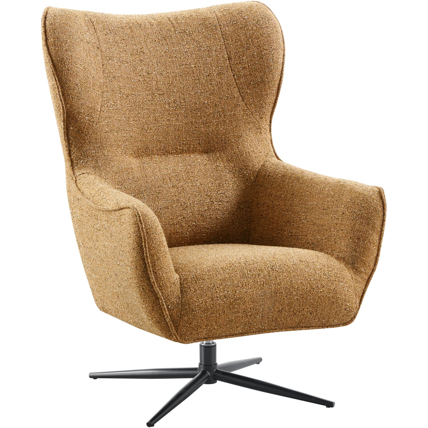 Draaifauteuil Plentia okergeel