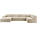 Elementenbank Lagonia beige rechts