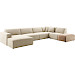 Elementenbank Lagonia beige rechts