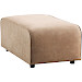 Hocker Lagonia bruin microleder