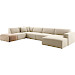 Elementenbank Lagonia beige links